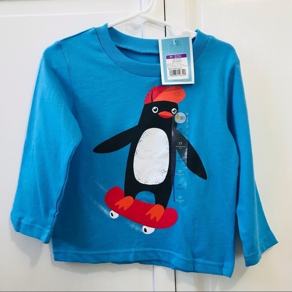 3/$25 CIRCO Blue Long Sleeve Shirt Size 2T